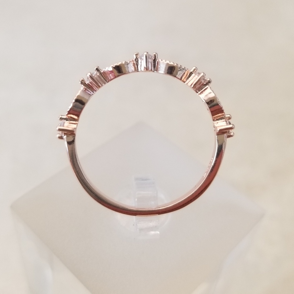 18k Gold Over Sterling Band - Picture 6 of 9